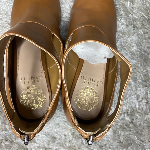 Vince camuto leather heeled sandals - Picture 4 of 12